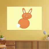 Toile Joyeux Bunny de Pâques Pri (Insitu(Salon))