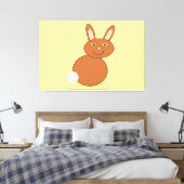 Toile Joyeux Bunny de Pâques Pri (Insitu(Chambre))