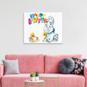 Toile Joyeux dessin de Pâques (Insitu(Salon))