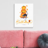 Toile Joyeux Halloween ! (Insitu(Salon))