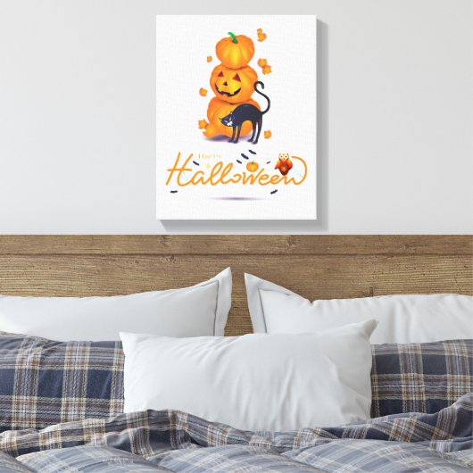 Toile Joyeux Halloween ! (Insitu(Chambre))