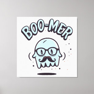 Toile Joyeux Halloween de votre Boomer préféré !