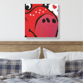 Toile Joyeux Hippo (Insitu(Chambre))