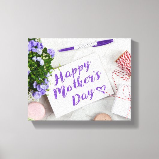 TOILE JOYEUX JOUR DE MÈRE (Recto)