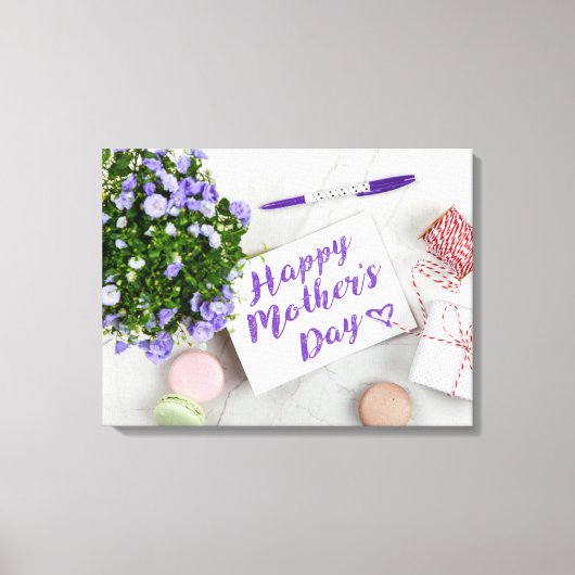 TOILE JOYEUX JOUR DE MÈRE (Recto)