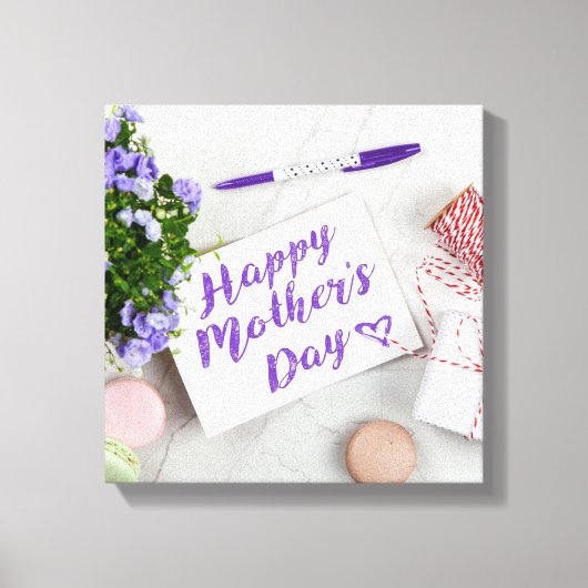 TOILE JOYEUX JOUR DE MÈRE (Recto)