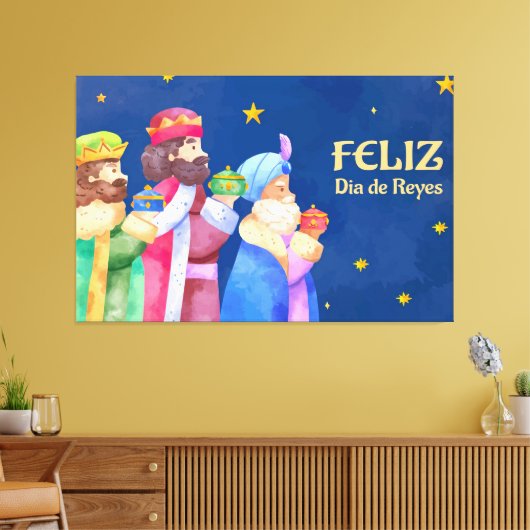 Toile Joyeux Jour Des Rois Mages (Insitu(Salon))