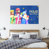 Toile Joyeux Jour Des Rois Mages (Insitu(Chambre))