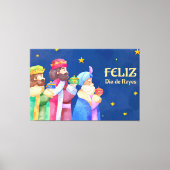 Toile Joyeux Jour Des Rois Mages (Recto)