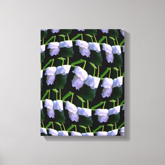 Toile Joyeux Lily du motif de la vallée (Recto)