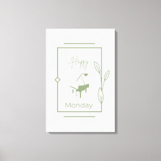 Toile Joyeux lundi