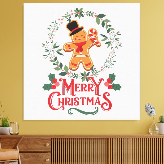 Toile Joyeux Noël (Insitu(Salon))