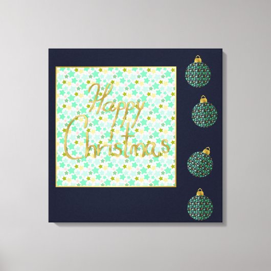 Toile Joyeux Noël (Recto)
