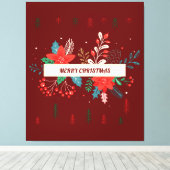 Toile Joyeux Noël (Insitu (Plancher de Bois))