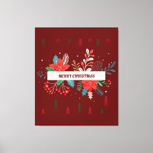 Toile Joyeux Noël (Recto)