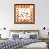 Toile Joyeux Noël (Insitu(Chambre))