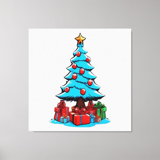 Toile Joyeux Noël 3D (Recto)