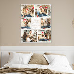Toile Joyeux Noël Elégant Beige Famille Photo Collage<br><div class="desc">Célébrez la chaleur de la famille pendant les vacances avec cette belle toile sur le thème de Noël. Doté d'une bordure blanche propre qui entoure plusieurs sections de photos de famille personnalisables, c'est la façon idéale de chérir et d'afficher vos souvenirs de vacances préférés. Le message "Joyeux Noël" dans le...</div>