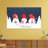 Toile Joyeux Noël Gnomes (Insitu(Salon))