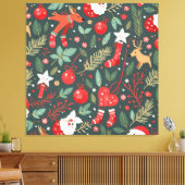Toile Joyeux Noël Whimsy (Insitu(Salon))