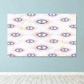 Toile Joyeux Oeil du mal Art coloré (Insitu (Plancher de Bois))