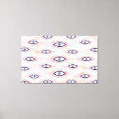 Toile Joyeux Oeil du mal Art coloré (Recto)