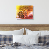Toile Joyeux travail pour animaux de compagnie (Insitu(Chambre))