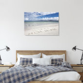 Toile Joyeux Vacances Écrit Sur Eilogarry Beach (Insitu(Chambre))