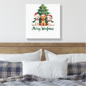 Toile Joyeux Woofmas (2) (Insitu(Chambre))