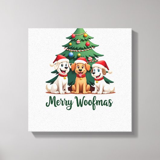 Toile Joyeux Woofmas (2) (Recto)