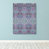 Toile Joyful Confetti Mosaic III Stretched Canvas Print (Insitu (Plancher de Bois))
