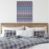 Toile Joyful Confetti Mosaic IV Canvas Print (Insitu(Chambre))