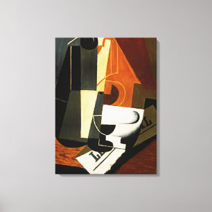 Toile Juan Gris peinture, Café