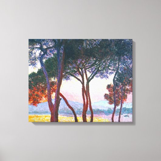 Toile Juan les Pins, par Claude Monet (Recto)