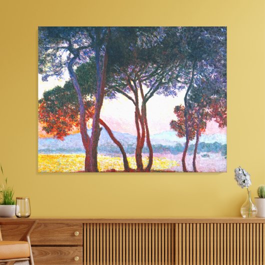 Toile Juan les Pins, par Claude Monet (Insitu(Salon))