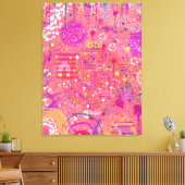 Toile Jubilation : Art maximaliste (Insitu(Salon))
