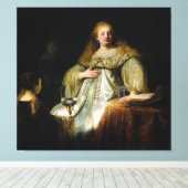 Toile Judith au banquet d'Holofernes par Rembrandt (Insitu (Plancher de Bois))
