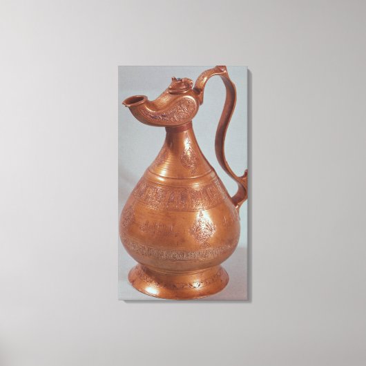 Toile Jug, de Khorasan, Iran, 1218 (Recto)