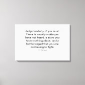 Toile Juge Tenderly, Si Vous Devez (Recto)