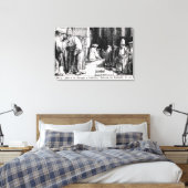 Toile Juifs dans la synagogue à Amsterdam (Insitu(Chambre))