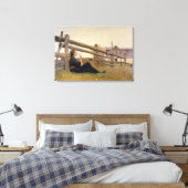 Toile Juin. Graines Dandelion Filles, 1899 (Insitu(Chambre))