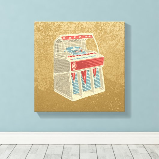 Toile Juke-box (Insitu (Plancher de Bois))