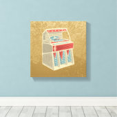 Toile Juke-box Grunge (Insitu (Plancher de Bois))