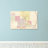 Toile Junction City, comté de Davis, Kansas (Insitu (Plancher de Bois))
