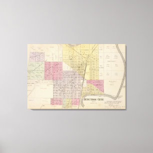 Toile Junction City, le comté de Davis, le Kansas