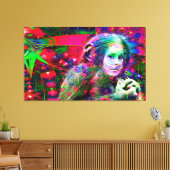 Toile Jungle Alien (Insitu(Salon))