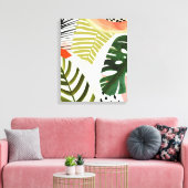 Toile Jungle battre la végétation tropicale (Insitu(Salon))