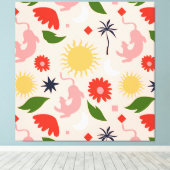 Toile Jungle céleste (Insitu (Plancher de Bois))