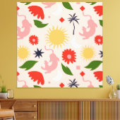 Toile Jungle céleste (Insitu(Salon))