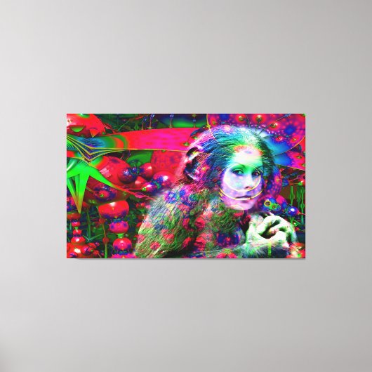 Toile Jungle extraterrestre (Recto)